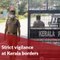 Strict vigilance at borders as Kerala goes under lockdown