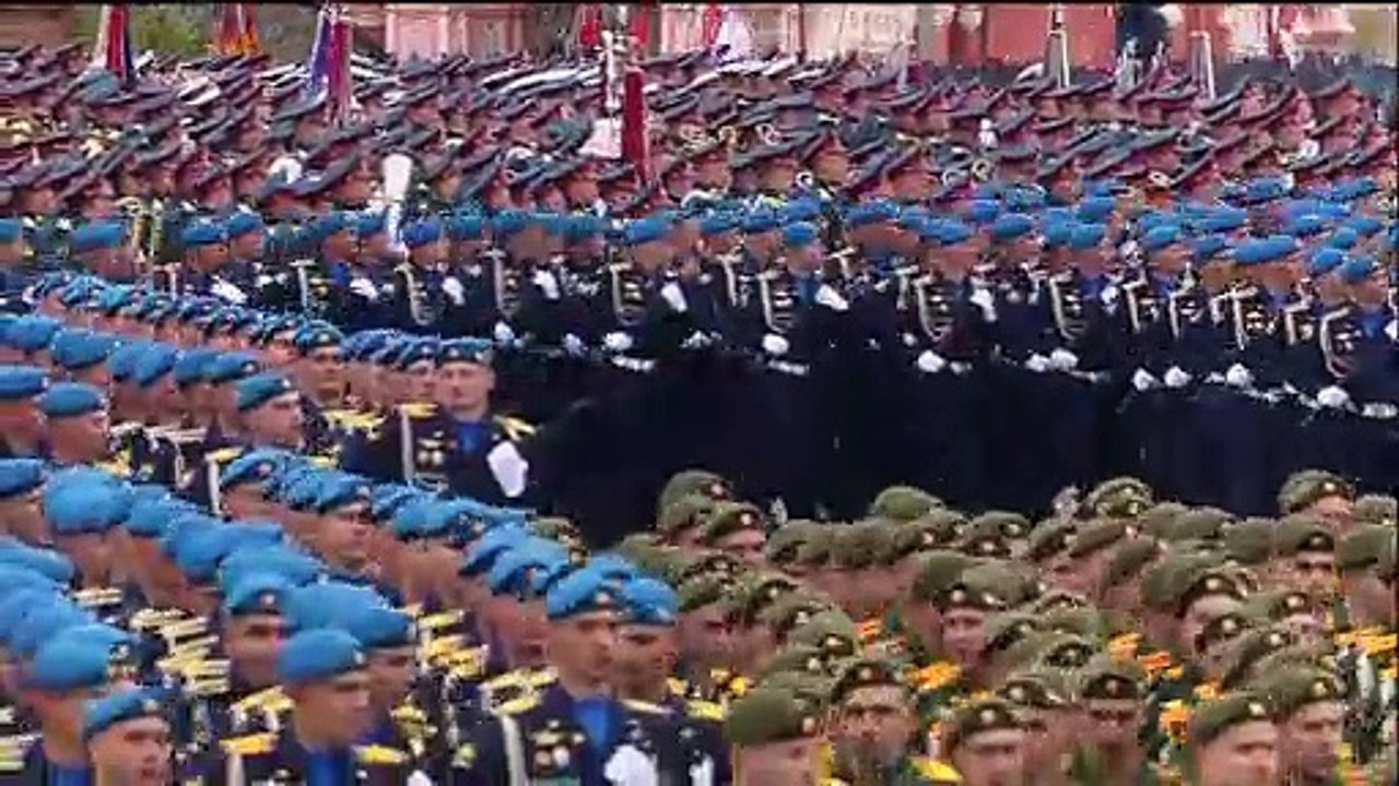 На Красной площади прошёл парад Победы
