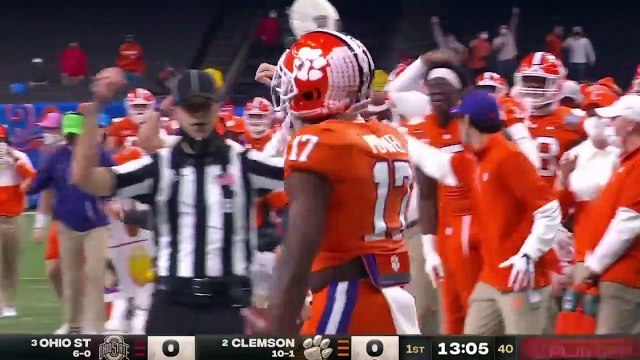 #3 Ohio State Vs #2 Clemson Cfp Semifinal Highlights | 2021 Sugar Bowl | College Football Highlights