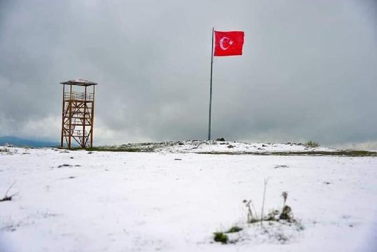 KARADENİZ YAYLALARINDA, MAYIS AYINDA KAR SÜRPRİZİ