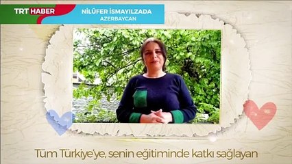 YTB'li öğrenciler ayrı oldukları annelerinin gününü kutladı