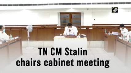 Tamil Nadu CM Stalin chairs Cabinet meeting
