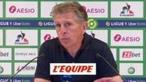 Puel : «Une victoire amplement méritée» - Foot - L1 - ASSE