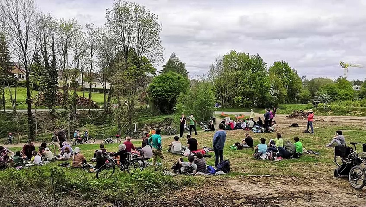 Marche pour le climat : un pique-nique citoyen forêt de Coupeau