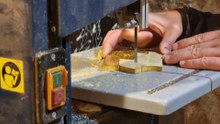 Creating a TORLON 4203 plectrum - (Time-lapse)