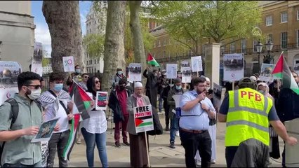 İsrail'in Mescid-i Aksa'daki saldırıları Hollanda'da protesto edildi