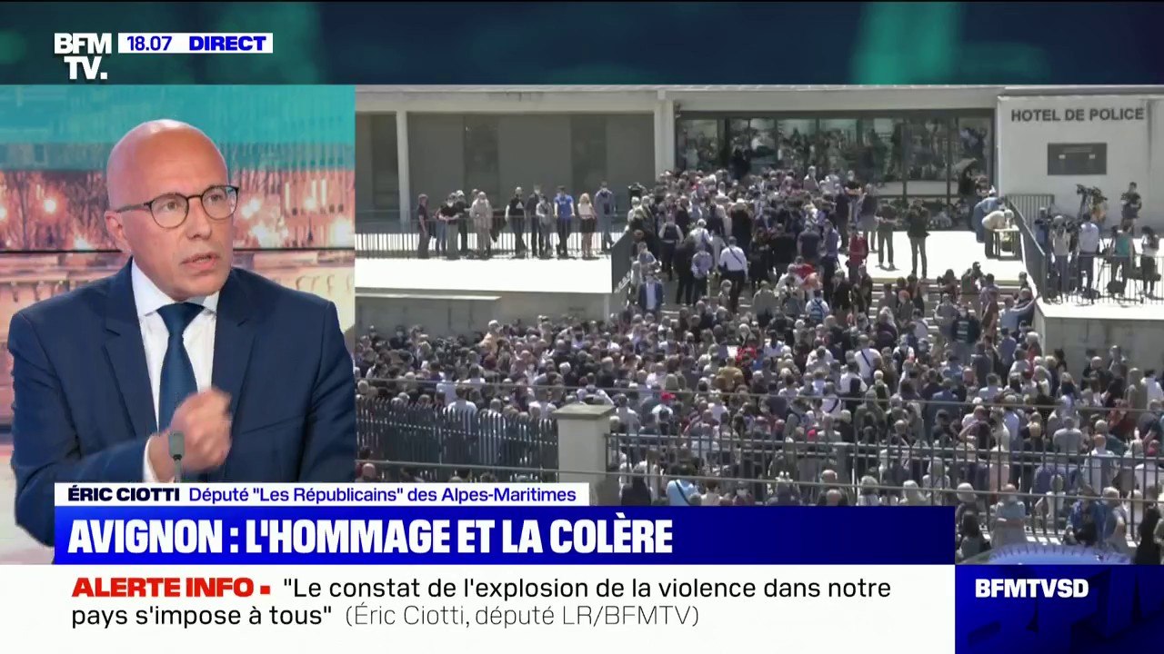 Éric Ciotti: "Il n'y a pas de différence entre le quinquennat de François Hollande et celui d'Emmanuel Macron, c'est la même réponse pénale"