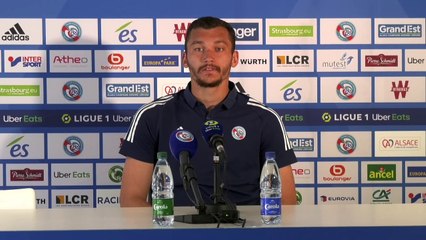 Ludovic Ajorque très agacé par les buts montpellierains !