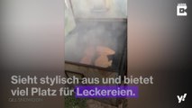 Coole Idee für die Grillsaison: Aktenschrank oder Smoker?