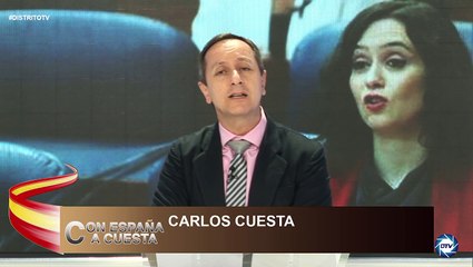 Carlos Cuesta: Las personas en Madrid quieren libertad, por eso votan a Ayuso