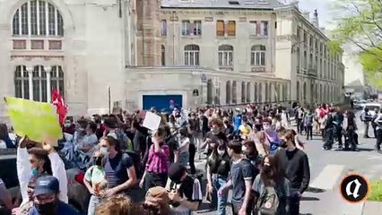 Manifestation 9 mai 2021 - Les lycéens réclament l'attribution du bac par le contrôle continu