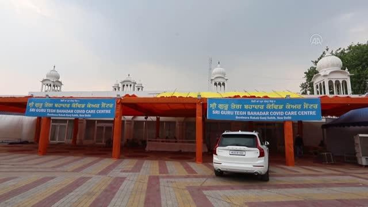 Son dakika haberleri: YENİ DELHİ - Hindistan'da ibadet alanları hastaneye dönüştürülüyor