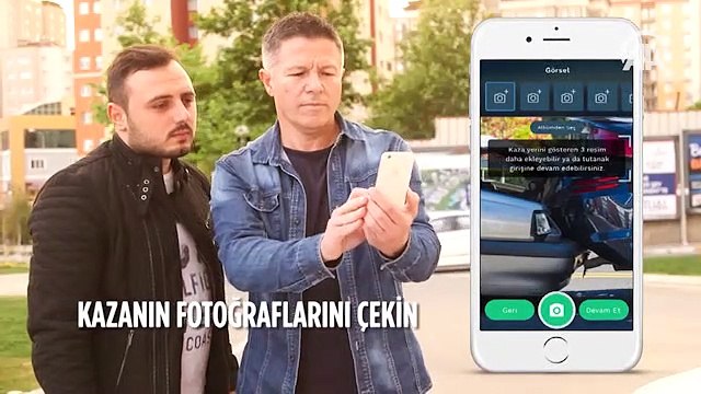 Zamandan tasarruf için Mobil kaza tutanağı