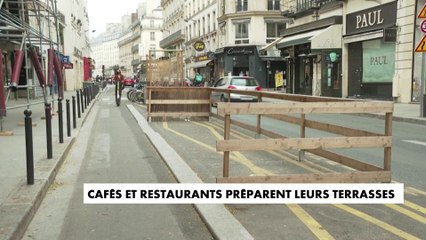 Cafés et restaurants préparent leurs terrasses