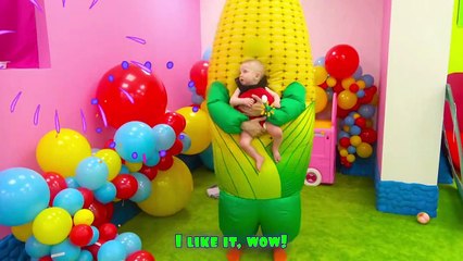Yummy Fruits And Vegetables + More Kids Songs And Videos With Five Kids