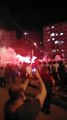 Süper Lig'e yükselen Adanaspor taraftarı sokakta kutlama yaptı