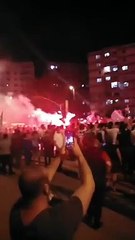 Süper Lig'e yükselen Adanaspor taraftarı sokakta kutlama yaptı