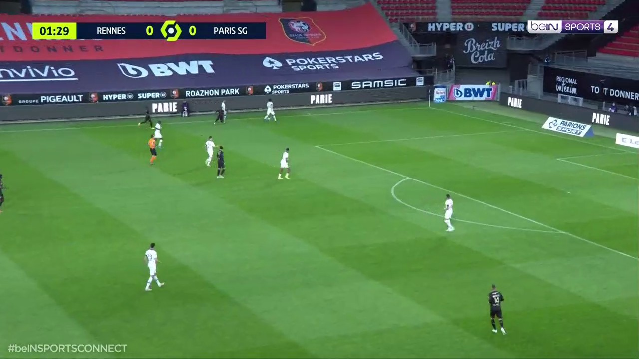 Highlights: Rennes 1-1 PSG (FT)