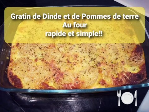 Escalope De Dinde Et Pommes De Terre Au Four Facile Et Rapide!