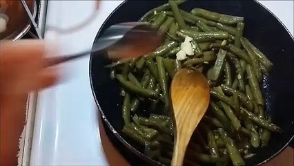 [Recette] Haricots Verts Sautés Au Fromage