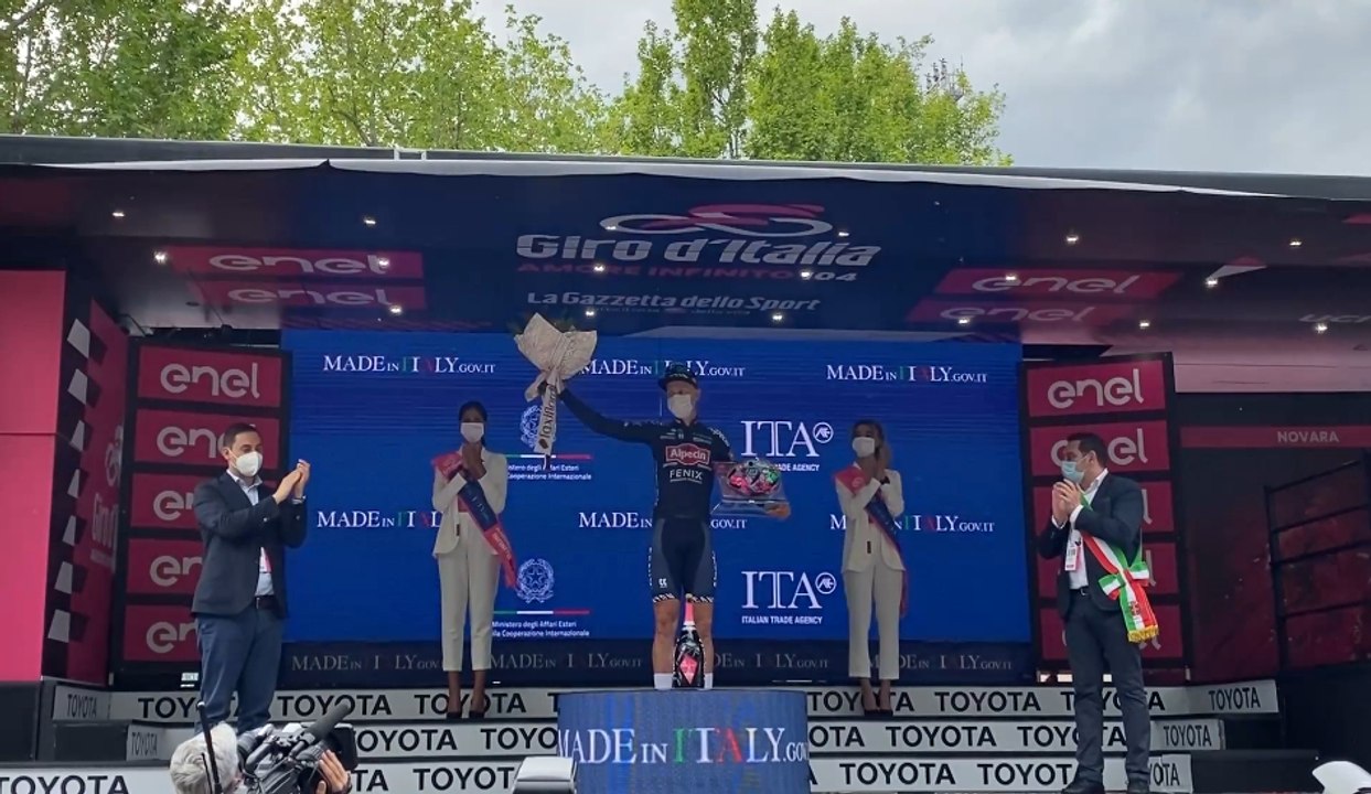 Giro: Tim Merlier "très heureux et très fier" de sa première victoire en Grand Tour