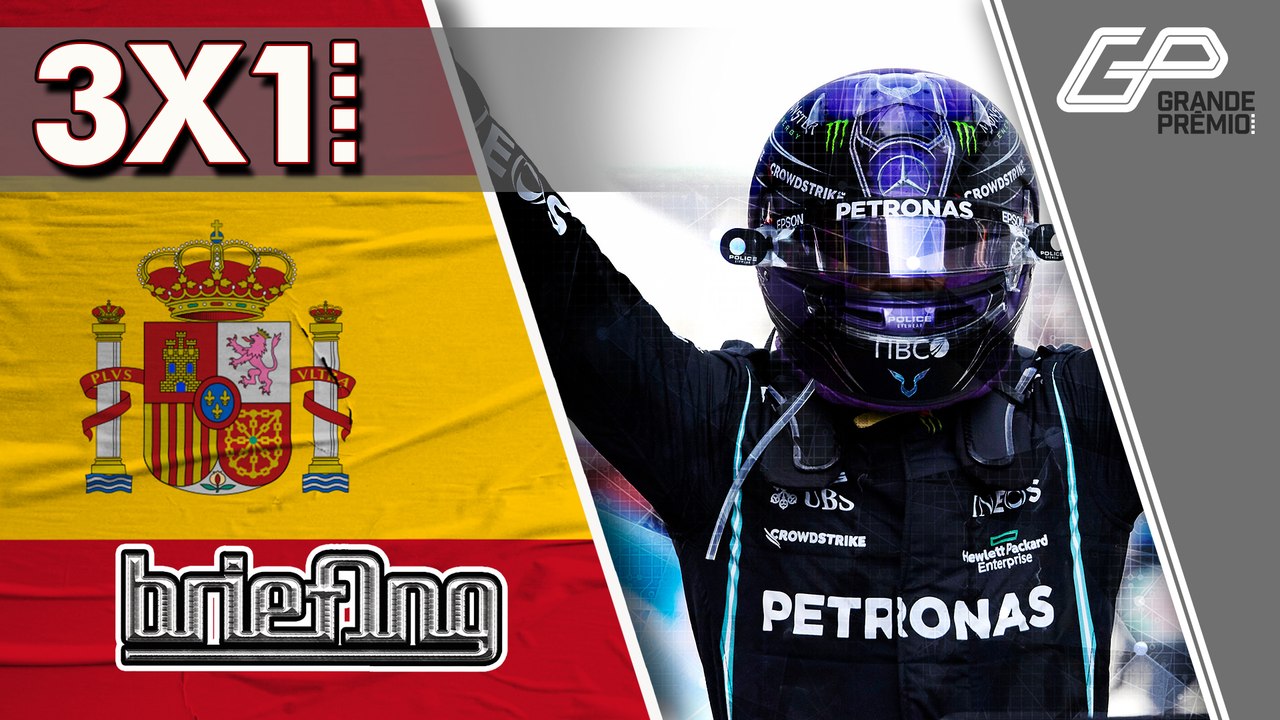 RED BULL VACILA E HAMILTON VENCE NA ESPANHA. ANÁLISE COM VICTOR LUDGERO | Briefing