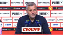 Genesio : « On a senti que le PSG n'était pas bien » - Foot - L1 - Rennes