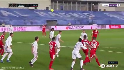ملخص مباراة ريال مدريد واشبيلية (2-2) الدوري الاسباني
