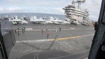 US Military News • Flight Operations Aboard the Aircraft Carrier USS Theodore Roosevelt • May 4 2021