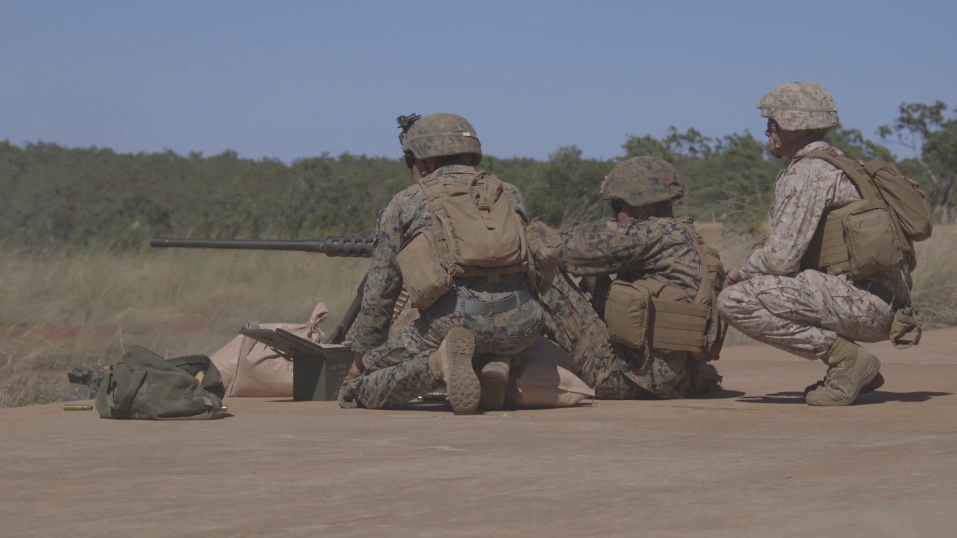 US Military News • U.S. Marines with MRF-D • Live-Fire Range • Australia, May 4-5, 2021