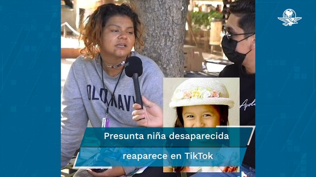 Sofía desapareció en 2003 a los 4 años, ¿un TikTok la encontró casi 20 años después?