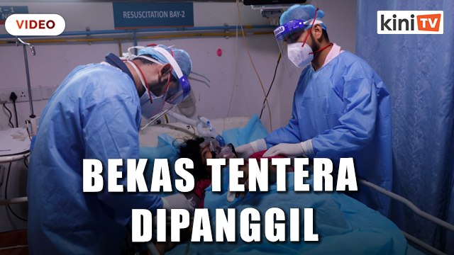 India rekrut bekas tentera perubatan ketika kes Covid-19 melonjak