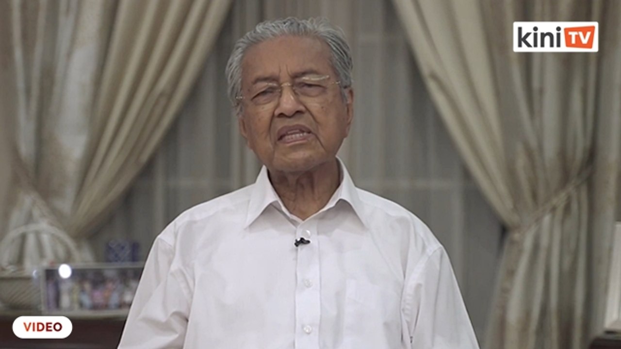 [Siaran semula] Kenyataan khas Dr M berkenaan situasi semasa Covid-19