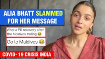 Alia Bhatt INSULTED Over Helping People During COVID- 19 Crisis In India