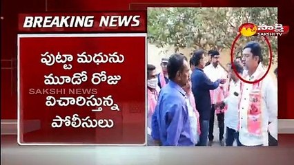 పుట్ట మధును మూడో రోజు విచారిస్తున్న పోలీసులు