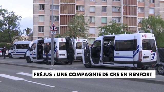 Violences urbaines à Fréjus : une compagnie de CRS envoyée en renfort