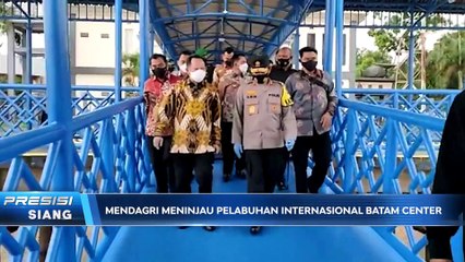 Kemendagri Tinjau Pekerja Migran Indonesia di Pelabuhan Batam