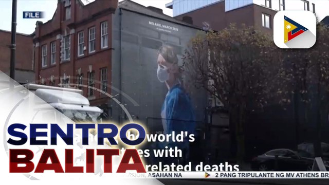 GLOBALITA: Bilang ng naitatalang COVID-19 cases sa UK, bumababa na dahil sa vaccination drive