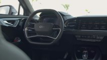 Audi Q4 Sportback e-tron Interior Design in Floret silver