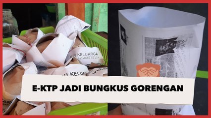 Viral Fotokopi e-KTP Warga Bandung Malah Jadi Bungkus Gorengan