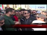 راغب علامة بين المتظاهرين في بيروت : أنا أهرب من صورة السياسيين وهذا موقفي من استقالة سعد الحريري