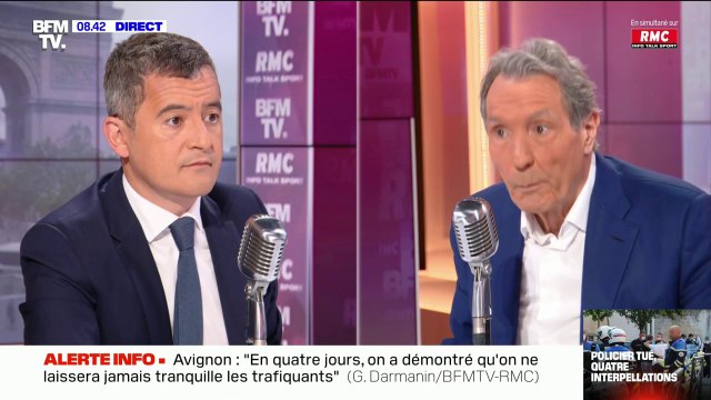 Gérald Darmanin: Quand les enquêtes sont bien faites (...), les gens sont condamnés à perpétuité lorsqu'ils assassinent un policier
