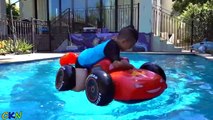 Lightning Mcqueen Inflatable Pool Fun Childrens Playtime Ckn Toys