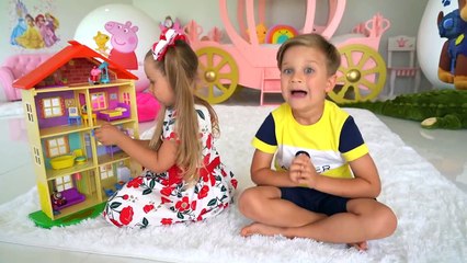 Diana And Roma Play With Giant Surprise Eggs