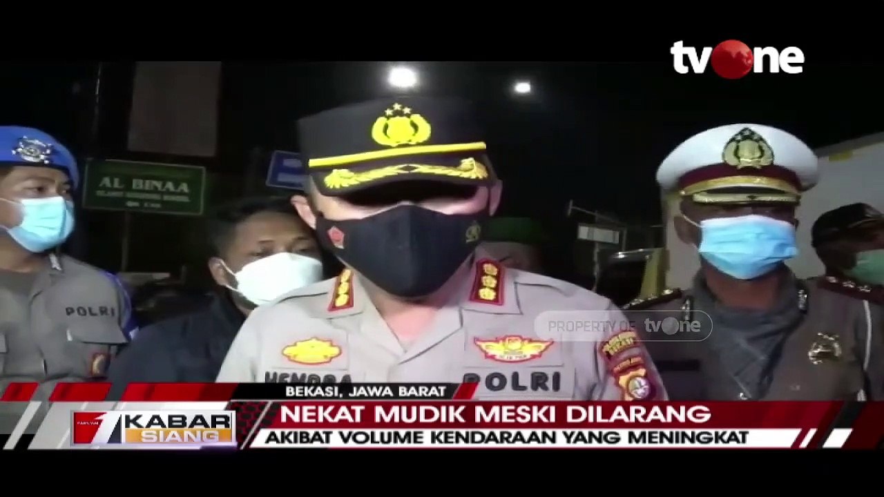 Terobos Ajalah, Penyekatan Mudik di Karawang Jebol