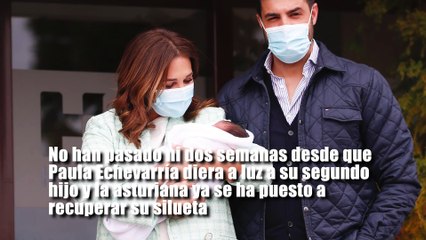 Paula Echevarría se pone en forma tras dar a luz a su hijo