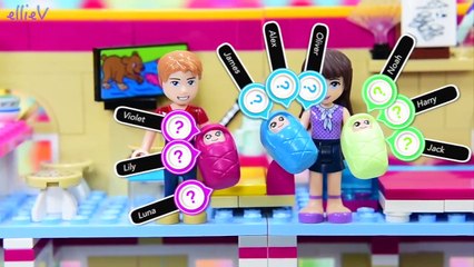Lego Friends Custom Baby Nursery & Play Room For Triplets Diy Build