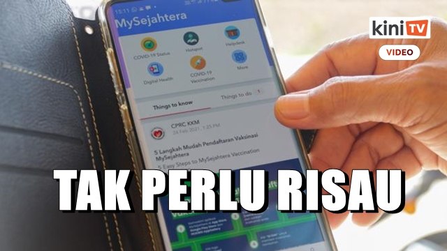 Daftar vaksin sah meski alamat tak dipapar di MySejahtera
