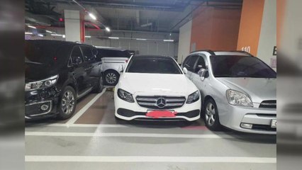 [뉴스큐] "관심 끌려고 거짓말했다"...벤츠 보복 주차의 진실 / YTN