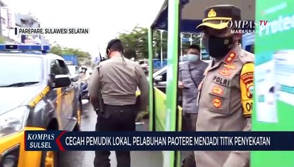 Cegah Pemudik Lokal, Pelabuhan Paotere Menjadi Titik Penyekatan